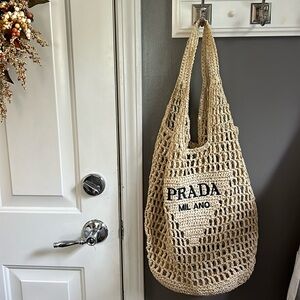Straw Beach Tote
